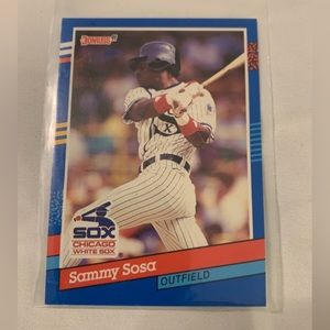 1991 Donruss baseball card-Sammy Sosa